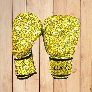 Gants de boxe faits à la main à succès, sans boîte, en cuir véritable avec impression de logo, gants de boxe personnalisés - Product Image 2
