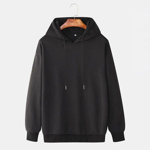 Personalizado de los hombres 100% de algodón mezclado peso pesado 350GSM sudaderas con capucha Transferencia de Calor impresión Logo diseño frontal OEM ODM personalizado - Product Image 5