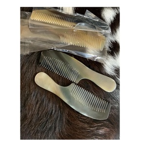 Peigne à cheveux en corne de buffle et en corne de bœuf, peigne à cheveux pour femmes en agate, fabriqué sur mesure en Inde, respectueux de l'environnement - Product Image 3