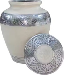 Nuevas urnas de cremación de metal personalizadas al por mayor, estilo europeo, para adultos, bebés y mascotas, almacenamiento de cenizas - Product Image 3