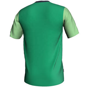 Maillots de football personnalisés de haute qualité, uniformes de football unisexes, manches courtes, été, séchage rapide, 100% polyester, tenue de sport, maillots d'équipe - Product Image 2