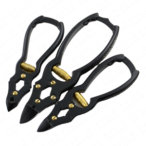 Pince à ongles professionnelle en acier inoxydable noir, robuste, pour podologie, chiropodie, pédicure, avec logo personnalisé OEM - Product Image 5