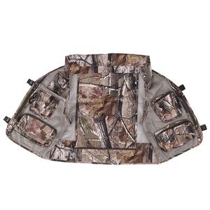 Personnalisé Double-face Porter Vert Woodland Camo Orange Camo Chasse Gilet Orange Gilet Tactique Uniforme Camouflage - Product Image 4