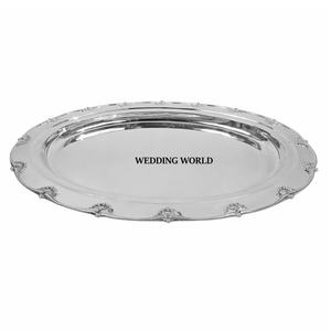 Vente chaude En Acier Inoxydable Chocolat Plateau Belle Qualité À La Main Nouveau Plateau De Chocolat rectangle Forme Nouveau Métal Chocolat Plateau - Product Image 4