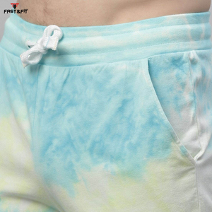 กางเกงขาสั้นออกกำลังกายออกกำลังกายยิมกันน้ำแห้งเร็วกางเกงเอวสูงยืดหยุ่นสบายลำลองสีทึบ/ผ้าฝ้ายสำหรับ - Product Image 6