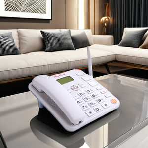 โทรศัพท์ไร้สายแบบอนาล็อก SC-9886-4GW สำหรับผู้สูงอายุ ดีไซน์ปุ่มกดขนาดใหญ่ ปุ่มโทรฉุกเฉิน SOS รองรับซิมคู่ แบตเตอรี่ 1000mAh - Product Image 6