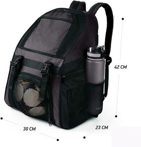 Sac à dos de basket-ball étanche personnalisé en option sac d'équipe unisexe fabriqué en usine pour d'autres sacs de sport - Product Image 2