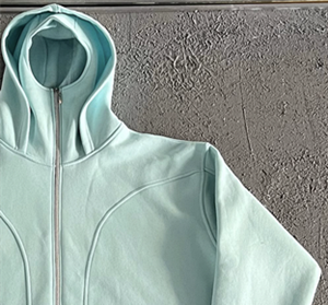 Customization Homme Blank 400gsm 100% Cotton <b>Zip</b> <b>up</b> Balaclava <b>Hoodies</b> Streetwear Men Full Face Masked <b>Y2k</b> Hoodie With Zipper - Product Image 5