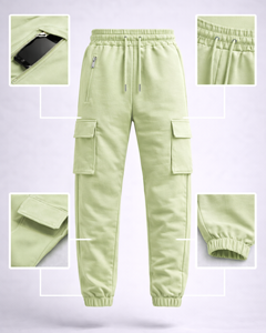 Pantalones Deportivos Casuales para Hombre, Estilo Americano, Personalizados 2026, Corte Holgado, Cintura Elástica, Multibolsillos, Ropa de Trabajo a la Moda - Product Image 1