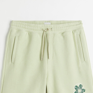 Joggers Cordón Cintura Peso ligero Cómodo 2025 Material de algodón Hombres Longitud corta Mejor diseño Pantalones cortos de sudor - Product Image 5