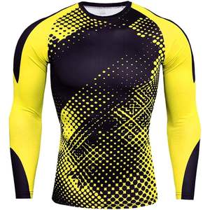 เสื้อแรชการ์ดของผู้ชายผ้านุ่มใส่สบายระบายอากาศได้ดีสินค้ามาใหม่ - Product Image 2