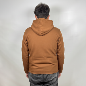 Vente en gros directe d'usine Nouveauté Hommes 100% coton Sweat-shirts Design personnalisé Vêtements décontractés d'hiver Style uni à capuche basiques Sweat-shirts - Product Image 4