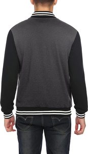 Wholesale Custom Designer Logo <b>Jackets</b> Casual Baseball <b>Jacket</b> Letterman Coat Cotton Polyester Unisex Varsity <b>Jackets</b> - Product Image 2