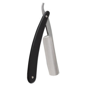 Navaja de Barbero de Diseño Nuevo, Acero Inoxidable, Mango de Plástico, Plegable, de Borde Recto, Afeitadora Manual - Product Image 1