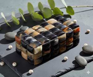 Caja de Cuerno de Búfalo para Joyas y Almacenamiento de Regalos - Interior Suave para Artículos Delicados de Alta Calidad - Product Image 6