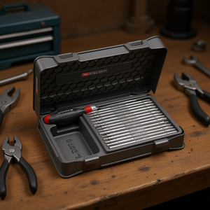 Destornillador Multibits con Mecanismo de Trinquete 3 en 1 Facom Protwist con 15 Puntas en Caja - Product Image 3