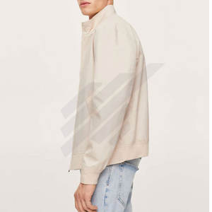 Veste bombardier à col montant pour hommes de haute qualité la plus vendue en gros Design personnalisé Vêtements d'hiver Style High Street - Product Image 4