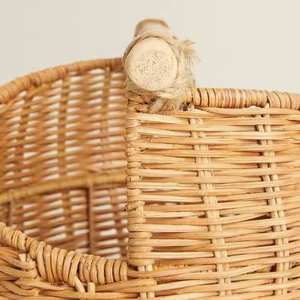 Customized Natural Rattan Storage <b>Basket</b> Home <b>Woven</b> <b>Baskets</b> - Product Image 5