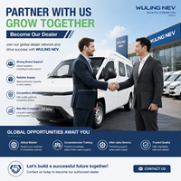 Электрический коммерческий фургон Wuling G230V, 6-местный, запас хода 338 км, прямые поставки с завода
