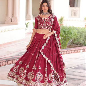 Vêtements indiens pakistanais Lehenga Choli, Lehenga Choli spécial pour les occasions, Lehenga Choli pour les mariages, prix de gros - Product Image 1