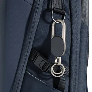 Portachiavi Personalizzato Promozionale in Acciaio Inossidabile Lucidato per Due Chiavi - Product Image 6