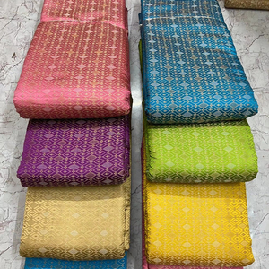 Luxury Jacquard Brocade Fabric Exquisite Handwoven Knitted Silk for High-End Boys' <b>Wedding</b> Dresses Upholstery Crafting for Girls - Product Image 1