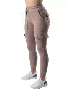 Pantalon cargo pour femme, matière de haute qualité, couleurs personnalisées, fermeture à cordon, respirant, séchage rapide, 300g, élégant, nouveau - Product Image 1