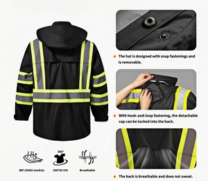 Ropa de Trabajo con Logotipo Personalizado, Uniformes Grupales Personalizados, Chaquetas Impermeables, Chaquetas Cortavientos para Campismo, Esquí y Actividades al Aire Libre - Product Image 2