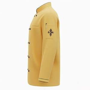 Uniforme de Hotel para Hombre de Manga Larga, Ajustado, de Poliéster/Algodón, Nuevo 2026, de Alta Calidad, Color Sólido, Impresión Digital, Regular, por RIVIAN ATLANTIC - Product Image 3