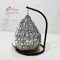 Lit suspendu moderne pour chats et petits chiens, décoration de maison pour animaux de compagnie écologique avec motif animal, cadre en plastique et en métal