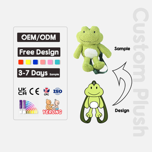 Thấp moq tùy chỉnh thiết kế búp bê sang trọng Ba lô cá nhân Thú nhồi bông tùy chỉnh sang trọng gối nhà sản xuất tùy chỉnh sang trọng - Product Image 4