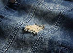 Chaqueta Vaquera de Invierno para Hombre, con Capucha, Cortavientos, Transpirable, con Logotipo Frontal Personalizable, Estilo Casual Clásico - Product Image 4