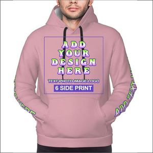 Sweatshirts à capuche brodés unisexes en éponge française 65% coton 35% polyester grande taille imprimés d'automne pour hommes vente en gros - Product Image 4