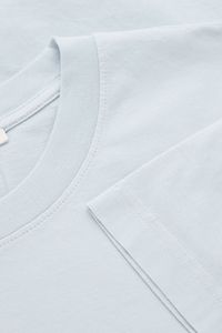 T-shirt à col rond en coton décontracté pour femmes, vêtements quotidiens écologiques avec manches courtes, étiquettes personnalisées pour les mesures américaines et européennes - Product Image 6