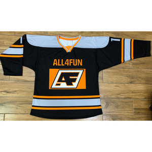 เสื้อเจอร์ซีย์เล่นฮ็อกกี้น้ำแข็งแบบเรียบของผู้ชายทีมสั่งทำได้ - Product Image 3