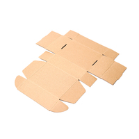 Carpeta de Embalaje de Cartón Corrugado Personalizada para Comercio Electrónico con Laminación Mate y Recubrimiento UV