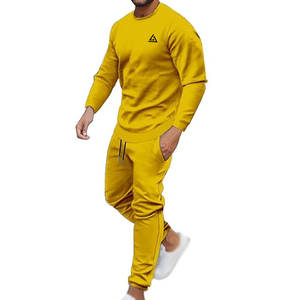 สเวตสูทผู้ชายผ้าฝ้าย100% ระบายอากาศได้ดีเป็นมิตรกับสิ่งแวดล้อมน้ำหนักเบาออกแบบใหม่ - Product Image 1