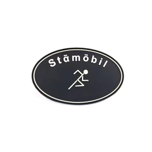 Nueva Etiqueta de PVC personalizada de moda, parches de goma de transferencia de calor 3D, insignia de silicona, logotipo en relieve para prendas, sombrero, flor de corazón - Product Image 4