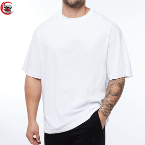 Camiseta Deportiva de Compresión para Hombre, Corte Regular, Lavado Ácido, Color Sólido, Ecológica, Transpirable, Algodón Grueso, Secado Rápido, Personalizable - Product Image 4
