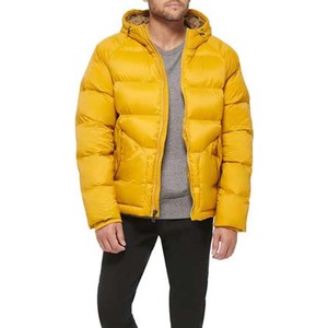 Venta al por mayor de calle de burbujas gruesas abrigos de invierno para exteriores con logotipo personalizado chaqueta acolchada para hombre con capucha chaqueta cortavientos - Product Image 6