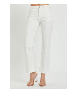 Jeans pour femmes blancs Boot Cut Denim Pantalons pour femmes jeans blancs pour femmes - Product Image 4