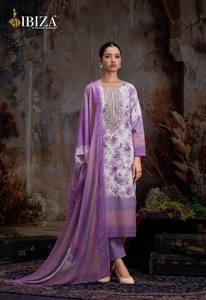 Catálogo al por mayor costura superior paquistaní Salwar Kameez máquina de mano bordada verano invierno secado rápido estilo moderno - Product Image 4