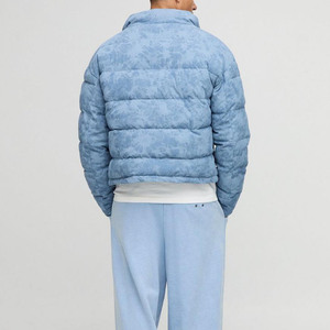 Chaqueta cortavientos corta de invierno 2025 para hombre, chaqueta acolchada transpirable para hombre, chaqueta cómoda con capucha para exteriores para hombre - Product Image 6