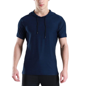 Vente en gros de sweats à capuche sans manches pour hommes gym sur mesure sweat à capuche musclé gym wear hot fashion gym sweats à capuche pour hommes gym sur mesure - Product Image 1