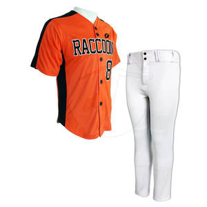 Uniforme de Béisbol Hip Hop Urbano, Transpirable, con Logotipo Personalizado, Unisex, Ropa Deportiva de Alta Calidad, Gran Venta - Product Image 6