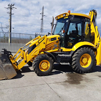 Chargeuse-pelleteuse JCB 3CX d'occasion, stock entrepôt USA, dégagement de 370 mm, documents d'exportation prêts