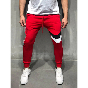 Wholesale Custom 100% Cotton Gym Track Pants for Men High <b>Waist</b> Jogger <b>Trousers</b> with Casual Style Sweatpants with Brand Logo - Product Image 1