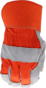 Gants de travail de haute qualité pour la sécurité des conducteurs, en cuir de vachette pleine fleur, pour le jardinage, le travail lourd, la soudure, pour travaux par temps froid - Product Image 2