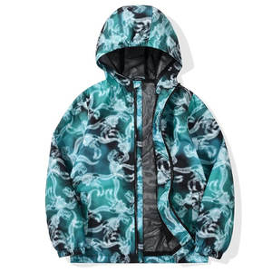 เสื้อแจ็คเก็ตกันลมสำหรับเด็ก เสื้อแจ็คเก็ตน้ำหนักเบาทุกฤดูกาล เสื้อแจ็คเก็ตกันลมสำหรับเด็กสำหรับใช้ในโรงเรียนและกลางแจ้ง - Product Image 1