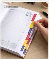 Agenda Diaria de Cuero PU 2027 al por Mayor, Libreta con Logotipo Personalizado